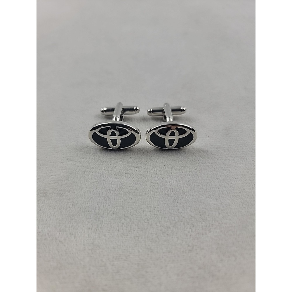 New Toyota‎ Silver Tone Cufflinks